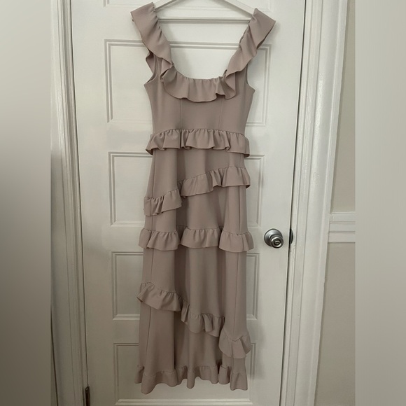 Show Me Your Mumu Greta Ruffle Dress in Show Me The Ring - Sz Medium - Picture 3 of 7